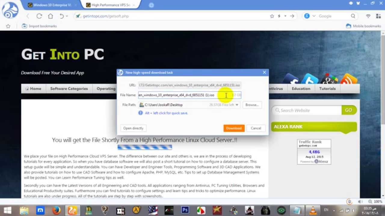get into pc windows 10 free download